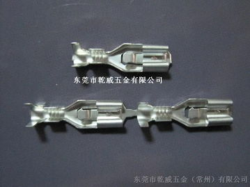 乾威五金 常州 生产供应187直型自锁端子